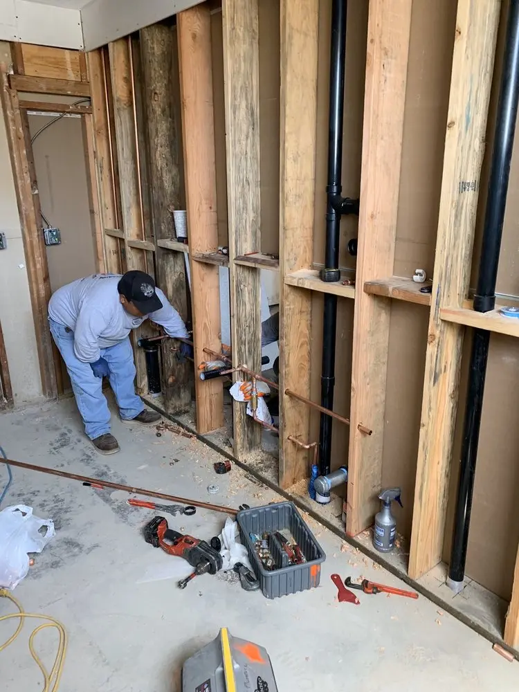 Commercial rough-in plumbing for Water Heater Replacement in South Miami
